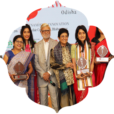 Our Devis honoured and recognized at DeviAwards Odisha for dynamism and innovation in their field of work