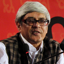 Bibek Debroy during the session Is the Mahabharat more relevant than ever today