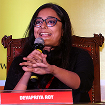Author Devapriya Roy