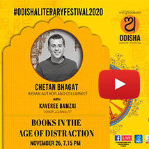 Chetan Bhagat on writing | Odisha Literary Festival 2020 | EE81