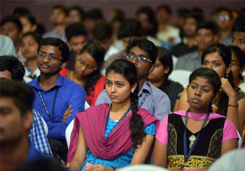 Students participated enthusiastically in Thinkedu 2016