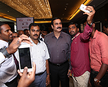 Followers take a selfie with Dr Anbumani Ramadoss