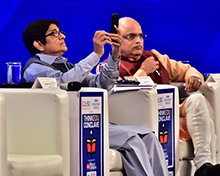 Are we doing enough in schools to create a nationalist India? Kiran Bedi, Lieutenant Governor, Puducherry in conversation with Vinay Sahasrabuddhe, National Vice-President, BJP and Shankkar Aiyar