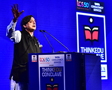 Shashi Tharoor, MP, talks about why rural India is disadvantaged and answered a great deal of questions about politics, philosophy and the need for quality education