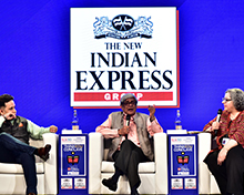 Lessons from the Epics: Should we have them in our textbooks? Kaveree Bamzai, Senior Journalistin conversation with Amish Tripathi, Author and Bibek Debroy, Economist and Author
