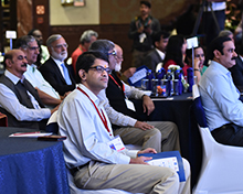 The SASTRA Deemed-to-be University table at the ThinkEdu Conclave 2019 | (Pic: Ashwin Prasath)