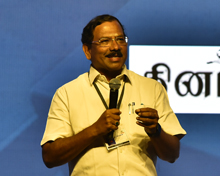 Minister for Tamil Language Ma foi  K Pandiarajan, Culture and Archaeology talks on why young India needs to study history and culture on the 8th edition  Educonclave held at ITC chennai