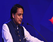 Shashi Tharoor, MP of Congress at 8th Edition of Edu Conclave held at ITC in Chennai on Wednesday