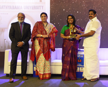 SATHYABAMA INSTITUTE OF SCIENCE NAD TECHNOLOGY , DR.MARIAZEENA JOHNSON, CHANCELLOR