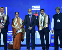 Professor Himanshu Rai, Director, IIM Indore, Professor Archana Shukla, Director, IIm Lucknow and Palanivel Thiagarajan, MLA and MIT alumni deliberate on the topic 'Are Elitist Institutions Responsible for Two Indias?' at a session chaired by Shankar Aiyar, columnist and author at the ThinkEdu conclave 2020 hosted by The New Indian Express