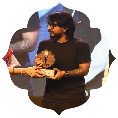 Apollo group of hospitals VC preetha Reddy honours designer Anu Vardhan husband Vishnu vardhan with TNIE Devi award 