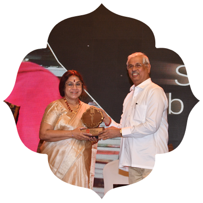 Sreekumari Ramachandran, novelist, dancer and singer, who has won international acclaim for her translation works, received the Devi Award.