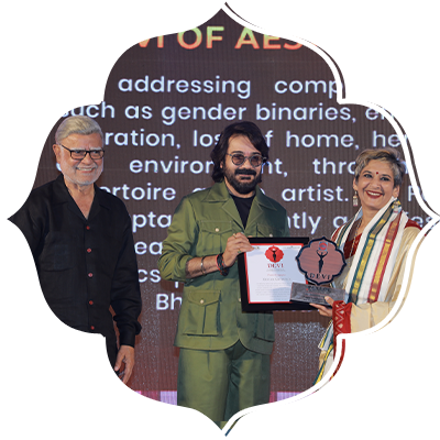 Art that speaks of identity, heritage and change-Paula Sengupta honoured as Devi of Aesthetics.